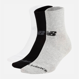 Шкарпетки New Balance Prf Cotton Flat Knit Ankle Socks 3 Pair LAS95233WM 35-38 3 пари Різнокольорові (192983723103) краща модель в Миколаєві