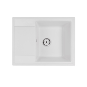 Кухонна мийка Qtap CS 6450 White (QT6450WHI650) ТОП в Миколаєві