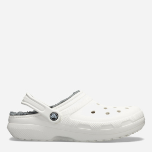 Кроксы Crocs Jibbitz Classic Lined 203591-10М-M6/W8 38-39 23.8 см White Grey (191448251410)