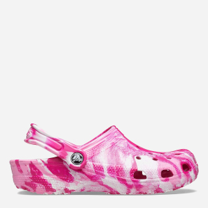 хорошая модель Кроксы Crocs Classic Marbled Clog 206867-6LQ-M7/W9 39-40 24.6 см CPk/PLem (1914487730970)