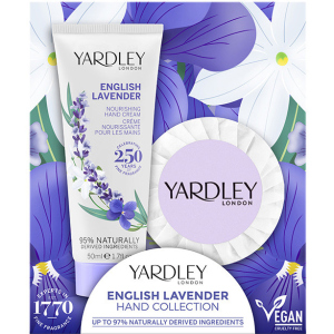 Набір Yardley Мило English Lavender 50 г Крем для рук English Lavender 30 г (5056179303577) краща модель в Миколаєві