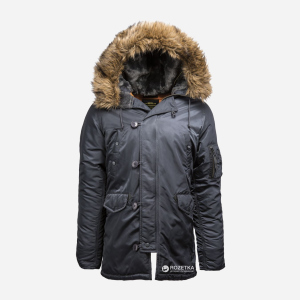 Парка Alpha Industries Slim Fit N-3B Parka XS Steel Blue ТОП в Николаеве