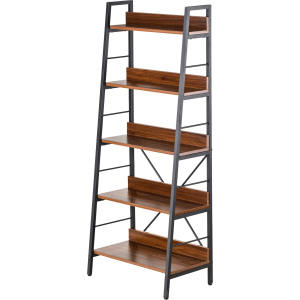 Стелаж-етажерка Special4You STROKE 5 SHELF WALNUT (E6293) в Миколаєві