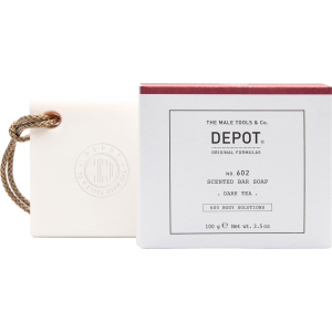 Мило для тіла Depot 602 Scented Bar Soap Dark Tea Темний чай 100 г (8032274111887) краща модель в Миколаєві