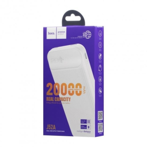 Внешний Аккумулятор (Power Bank) Hoco, J52A New Joy 20000 mAh (Белый) лучшая модель в Николаеве