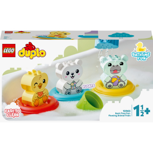 Конструктор LEGO DUPLO My First Веселое купание: Плавающий поезд с животными 14 деталей (10965) лучшая модель в Николаеве