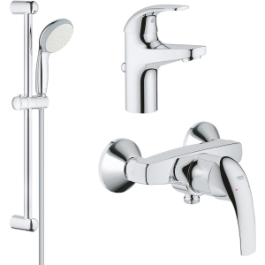 Набір змішувачів GROHE Start Curve 126747 (23805000+23767000+26196000) ТОП в Миколаєві