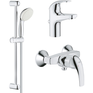 Набір змішувачів GROHE Start Curve 23805111 (23805000+23767000+27853001) краща модель в Миколаєві