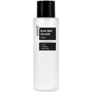 Тонер-эссенция для лица Coxir Black Snail Collagen Toner 150 мл (8809080826171) в Николаеве