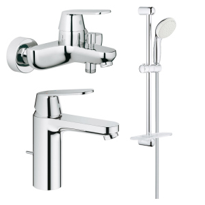 Набор смесителей Grohe Eurosmart M-Size 126112M ТОП в Николаеве