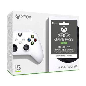 Microsoft Xbox Series S 512Gb + Xbox Game Pass Ultimate (12 місяців) ТОП в Миколаєві