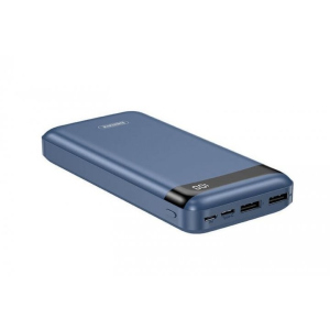 Павербанк Remax High Curent 2A 20000 mAh |2xUSB/Type-C| blue лучшая модель в Николаеве