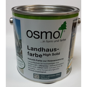 Непрозрачная краска для наружных работ OSMO LANDHAUSFARBE 2501 – (морская волна) 2.5 л. лучшая модель в Николаеве