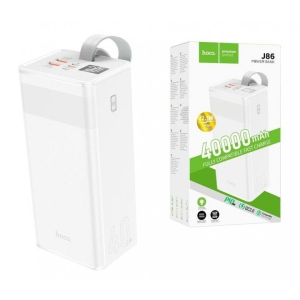 купить Павербанк Hoco Fully Compatible 22.5W 40000mAh 2xUSB/Type-C white