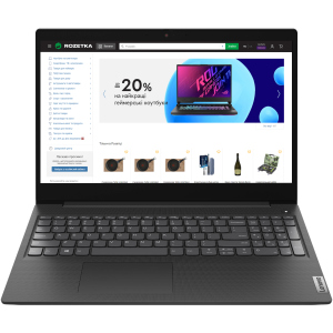 хороша модель Ноутбук Lenovo IdeaPad 3 15IML05 (81WB011DRA) Business Black