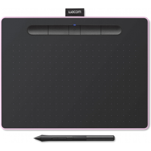 Графічний планшет Wacom Intuos M Bluetooth Pink (CTL-6100WLE-N) ТОП в Миколаєві