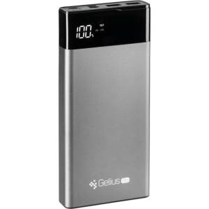 хороша модель Повербанк Gelius Pro Edge (V2PD) GP-PB20-007 20000mAh 2.1A Grey