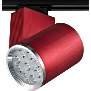 хороша модель Світильник трековий поворотний LED 205/9x3 Вт N Вт RED Brille L8-012