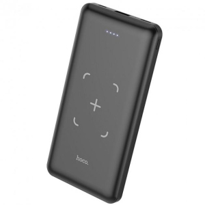 УМБ зарядне Power Bank HOCO Surf J50 з бездротовою зарядкою 10000 мАг, чорне в Миколаєві