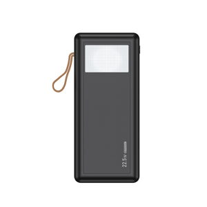 Універсальна мобільна батарея Proda Fast Charging PD-P81 30000mAh Black (PRD-PDP81-BK) краща модель в Миколаєві