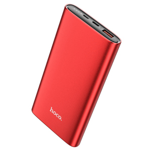 хороша модель Портативний зарядний пристрій Power Bank Hoco J83 PD20W+QC3.0 10000 mAh Червоний