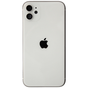 Кришка ззаду iPhone 11 з рамкою White надійний