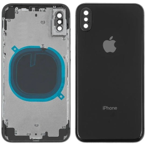 Кришка задня iPhone X з рамкою Space Gray краща модель в Миколаєві