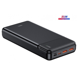 Повербанк Remax 30000 mAh 22.5W Quick Charge LED Power Bank | 2xUSB/1xType-C, PD/QC, 20W, 3A