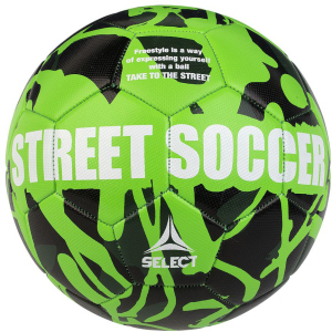 М'яч футбольний Select Street Soccer (103) №4.5 Green-Black (5703543232901) краща модель в Миколаєві