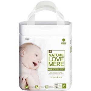 Підгузки-трусики NatureLoveMere Magic Soft Fit розмір XXL 18 шт (8809402093717) ТОП в Миколаєві