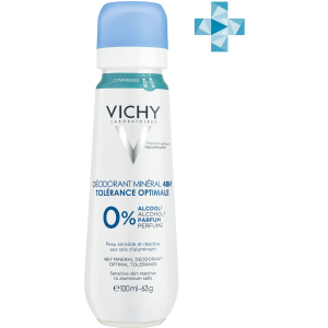 Дезодорант Vichy Deo Мінеральний для чутливої ​​шкіри 100 мл (3337875712361) краща модель в Миколаєві