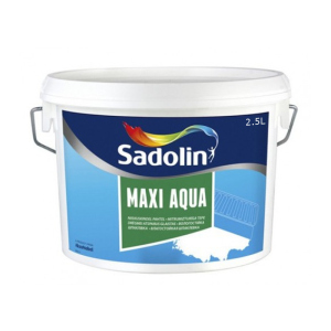 Шпаклівка акрилова SADOLIN MAXI AQUA вологостійка блакитна 2,5л