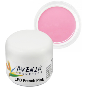 Гель для нарощування нігтів Avenir Cosmetics LED French pink 50 мл (5900308133088) в Миколаєві