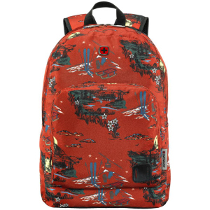 Рюкзак для ноутбука Wenger Crango 16" Rust Alps Print Red (610194) лучшая модель в Николаеве