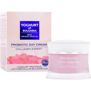 Денний крем для обличчя BioFresh Yoghurt Of Bulgaria With Organic Rose Oil колаген експерт з пробіотиком 50 мл (3800156005044) ТОП в Миколаєві