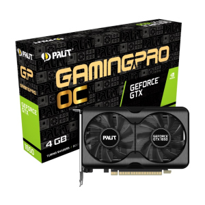 Відеокарта GF GTX 1650 4GB GDDR6 GamingPro OC Palit (NE61650S1BG1-1175A) ТОП в Миколаєві