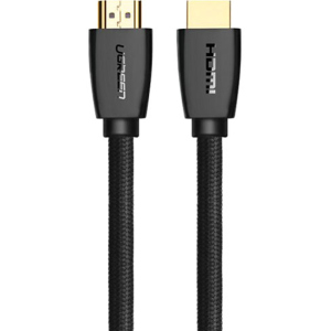 Кабель Ugreen HD118 HDMI to HDMI v2.0 UltraHD 4K-3D Braided 2 м Black (90401993) ТОП в Миколаєві