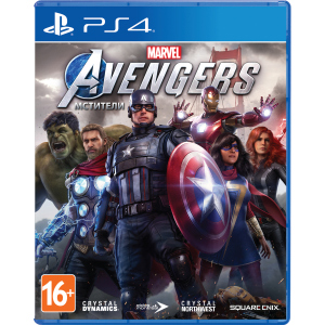 Игра Marvel Avengers. Мстители для PS4 (Blu-ray диск, Russian version) ТОП в Николаеве