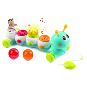 Электронная игрушка Smoby Toys Cotoons Гусеница со звуковым и световым эффектами (110422) в Николаеве