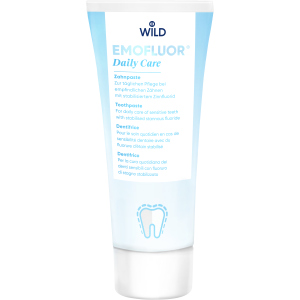 Зубна паста Dr. Wild Emofluor Daily Care зі стабілізованим фторидом олова 75 мл (7611841701686) рейтинг