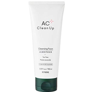 Пінка для вмивання Etude House Ac Clean Up Cleansing Foam Tea Tree Madecassoside 150 мл (8809667986687)