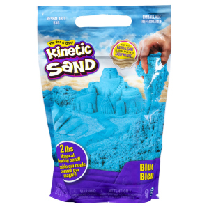 Пісок для дитячої творчості Kinetic Sand Colour Синій 907 г (71453B) ТОП в Миколаєві