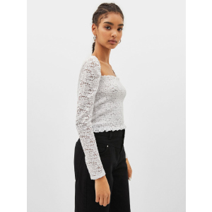 Топ Bershka 2230-187-251 M Білий (SZ02230187251034) краща модель в Миколаєві