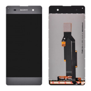 Дисплей (экран) для Sony F3111 Xperia XA/F3112/F3113/F3115/F3116 + тачскрин, серый, Graphite Black Original ТОП в Николаеве