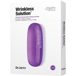 Термочутлива омолоджуюча маска для обличчя Dr.Jart+ Dermask Intra Jet Wrinkless Solution 28 г х 5 шт (8809642712669) краща модель в Миколаєві