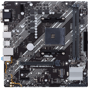 Материнська плата Asus Prime B450M-K II (sAM4, AMD B450, PCI-Ex16) краща модель в Миколаєві