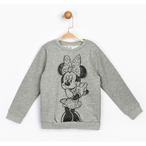 Світшот Disney Minnie Mouse MN17218 98 см Сірий (8691109860255) в Миколаєві