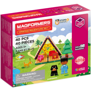 Магнітний конструктор Magformers Пригоди в кемпінгу 40 деталей (705016) (730658050163) надійний