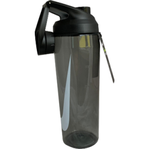 Пляшка для води Nike N.100.0622.025.24 TR Hypercharge Chug Bottle 24 Oz 709 мл Антрацитова (887791370990) ТОП в Миколаєві