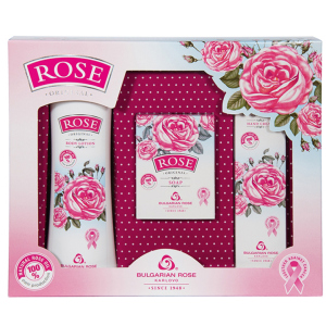 Набор Bulgarian Rose Original Лосьон для тела 200 мл + Крем для рук 50 мл + Крем-мыло 100 г (3800007216513) в Николаеве